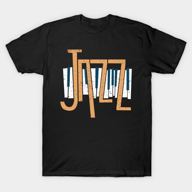 Jazz Lover T-Shirt by susanne.haewss@googlemail.com